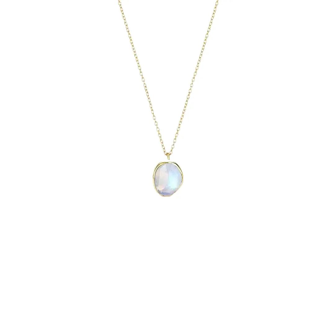 18K Gold Eve Moonstone Necklace