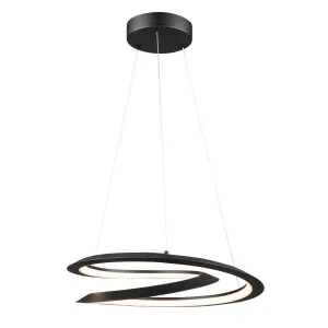 Ara LED Pendant in Black