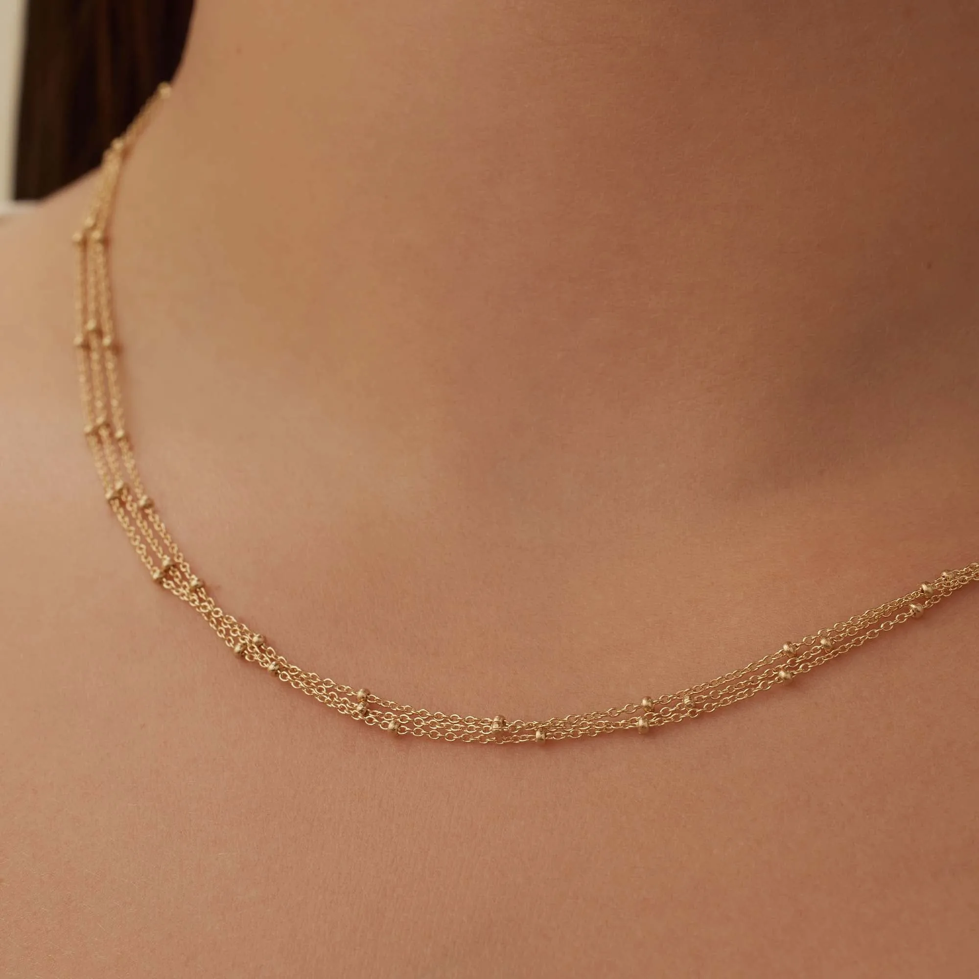 Belleville Celestiel 14 karat gold necklace