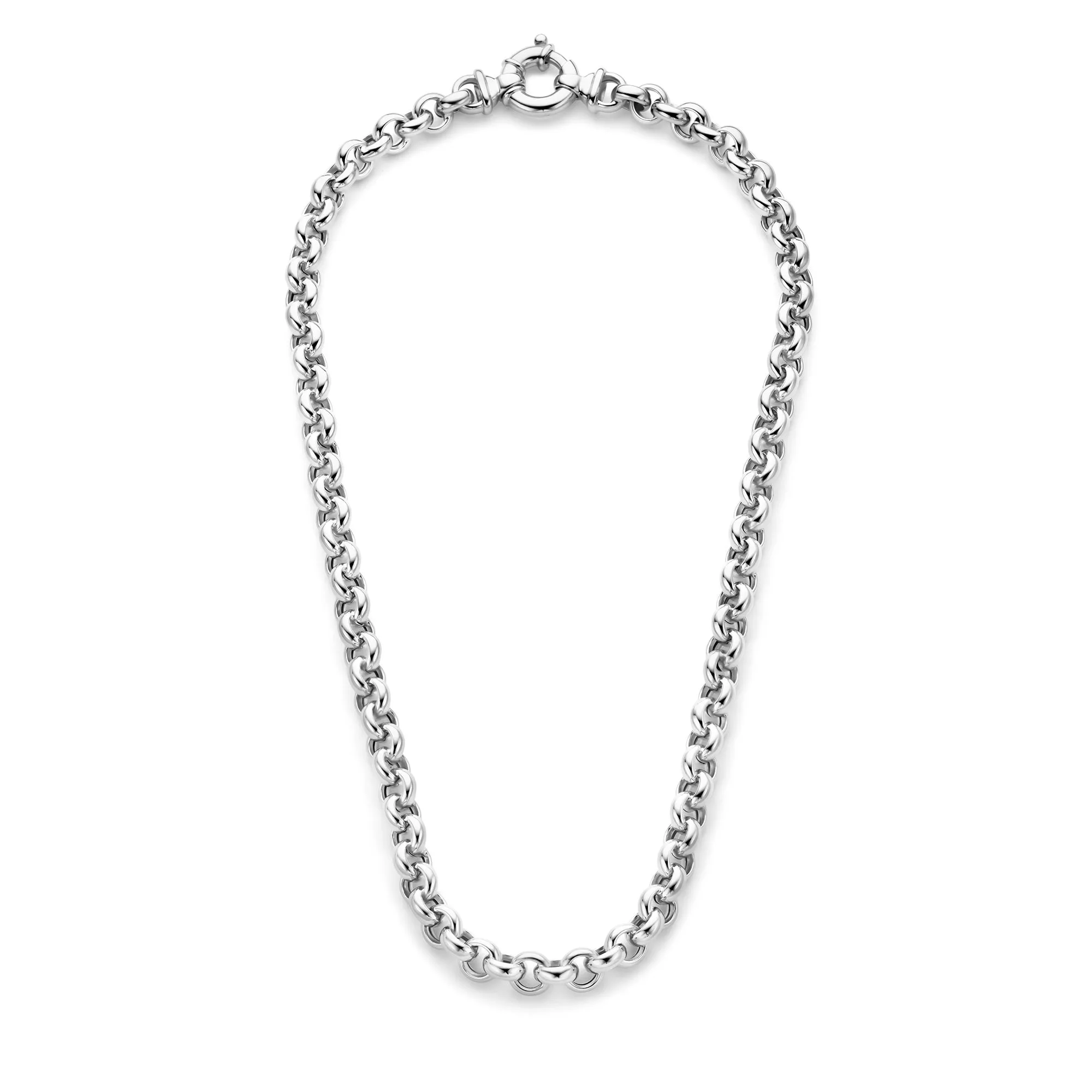 Bibbiena Poppi Lucy 925 sterling silver link necklace