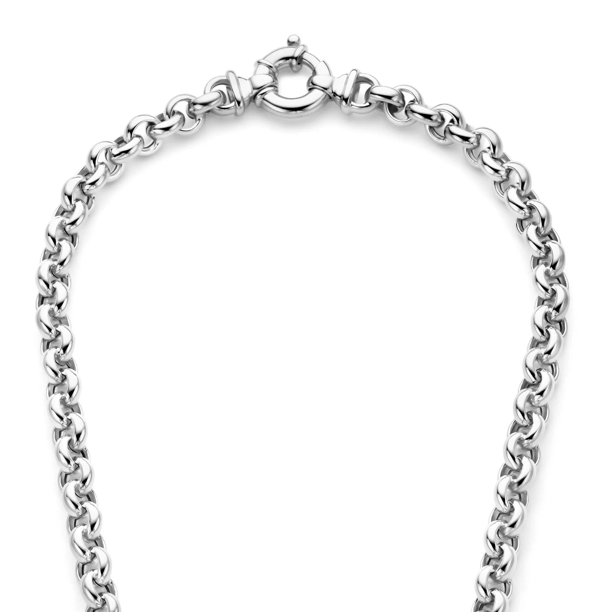 Bibbiena Poppi Lucy 925 sterling silver link necklace