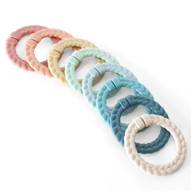 Bitzy Bespoke Itzy Rings™ Linking Ring Set- Rainbow