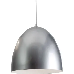 Brooklyn 16 in. Pendant Light Silver Finish