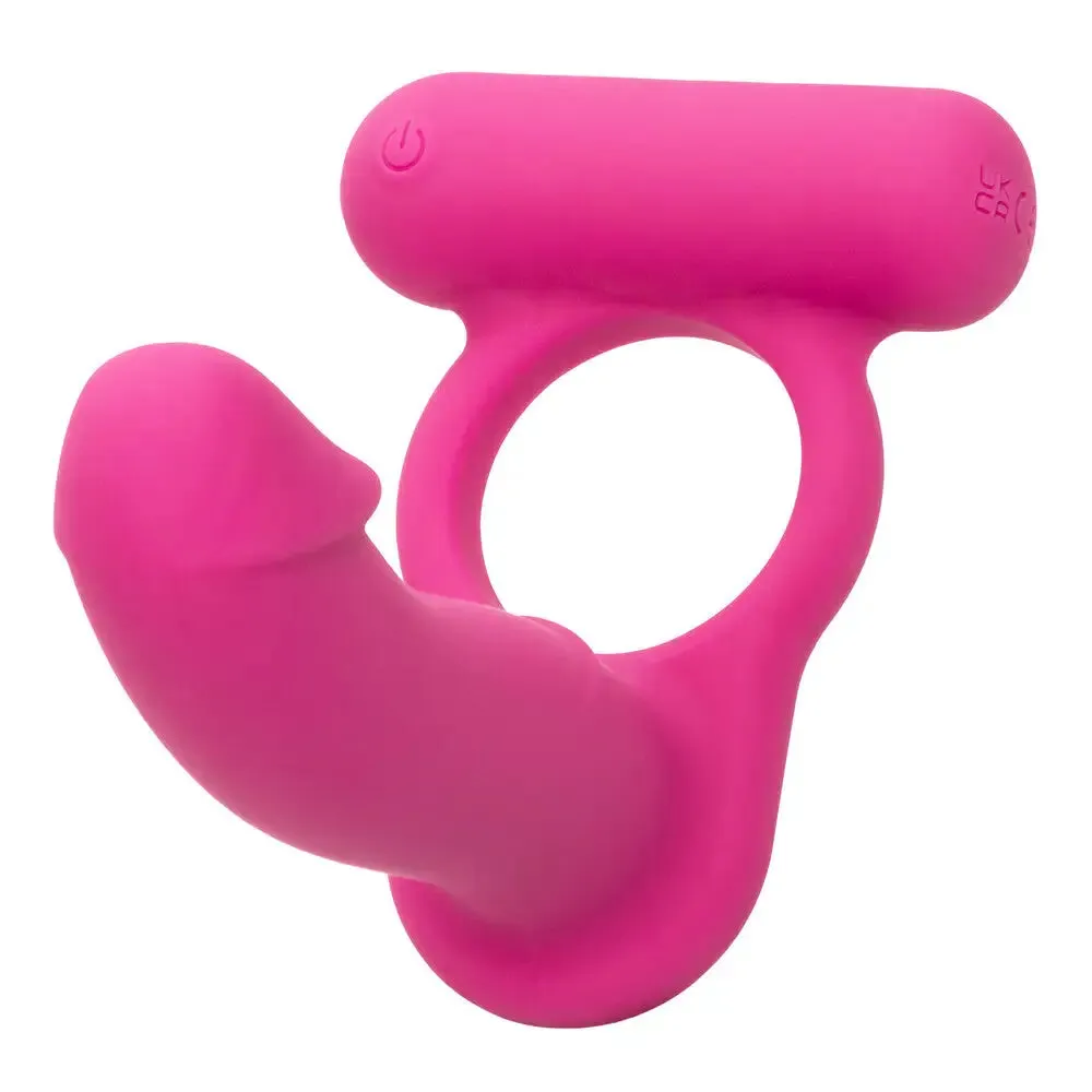 California Exotic Silicone Pink Rechargeable Cock Ring