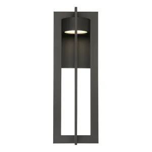 Chamber 25 in. LED Outdoor Wall Sconce 3000K Bronze Finish