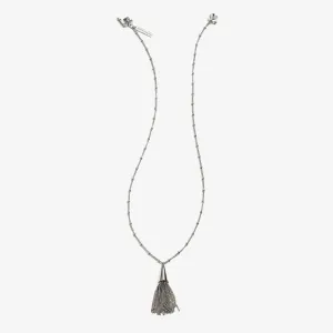 CONE TASSEL PENDANT NECKLACE