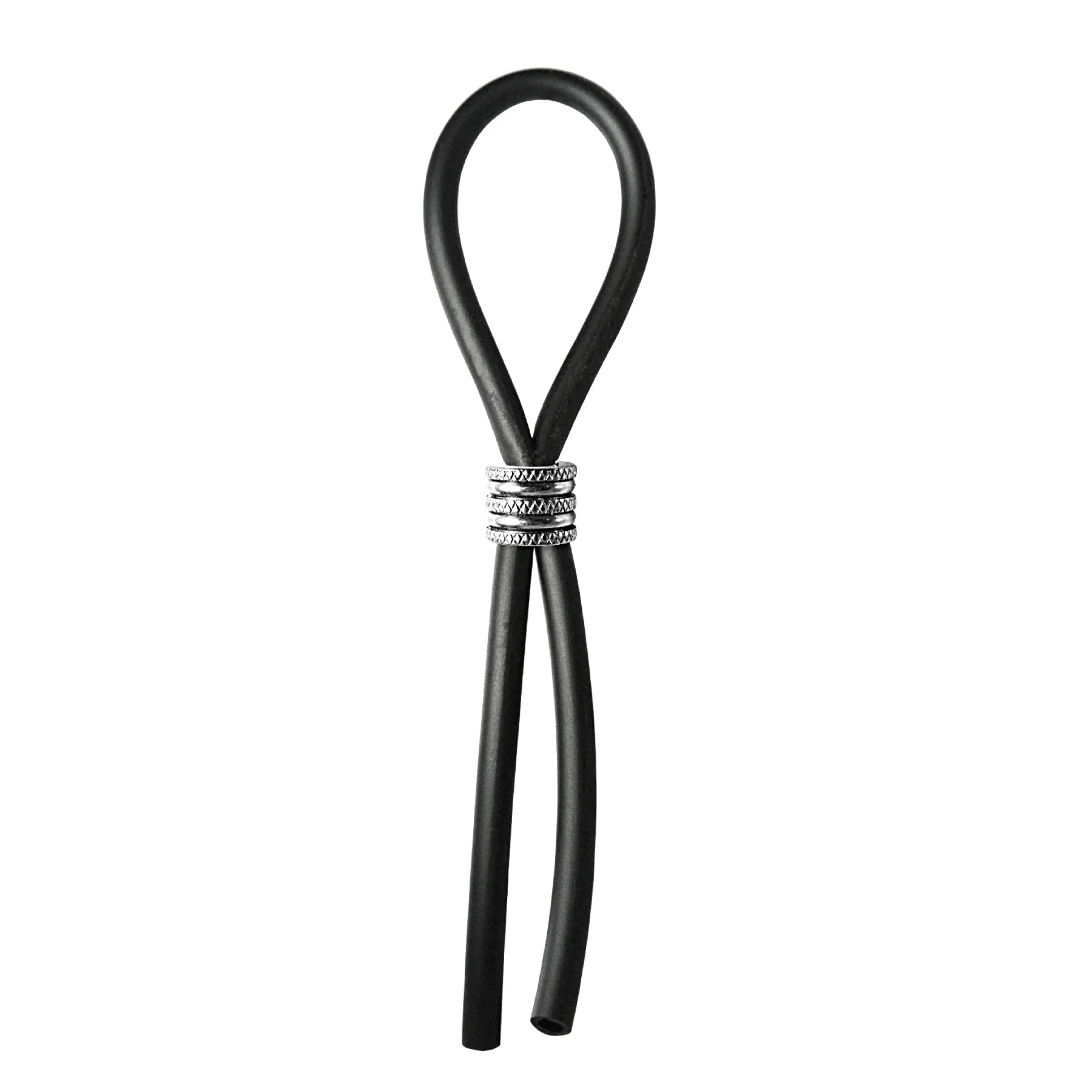 CRing Lasso Criss Cross Cap Silicone Black