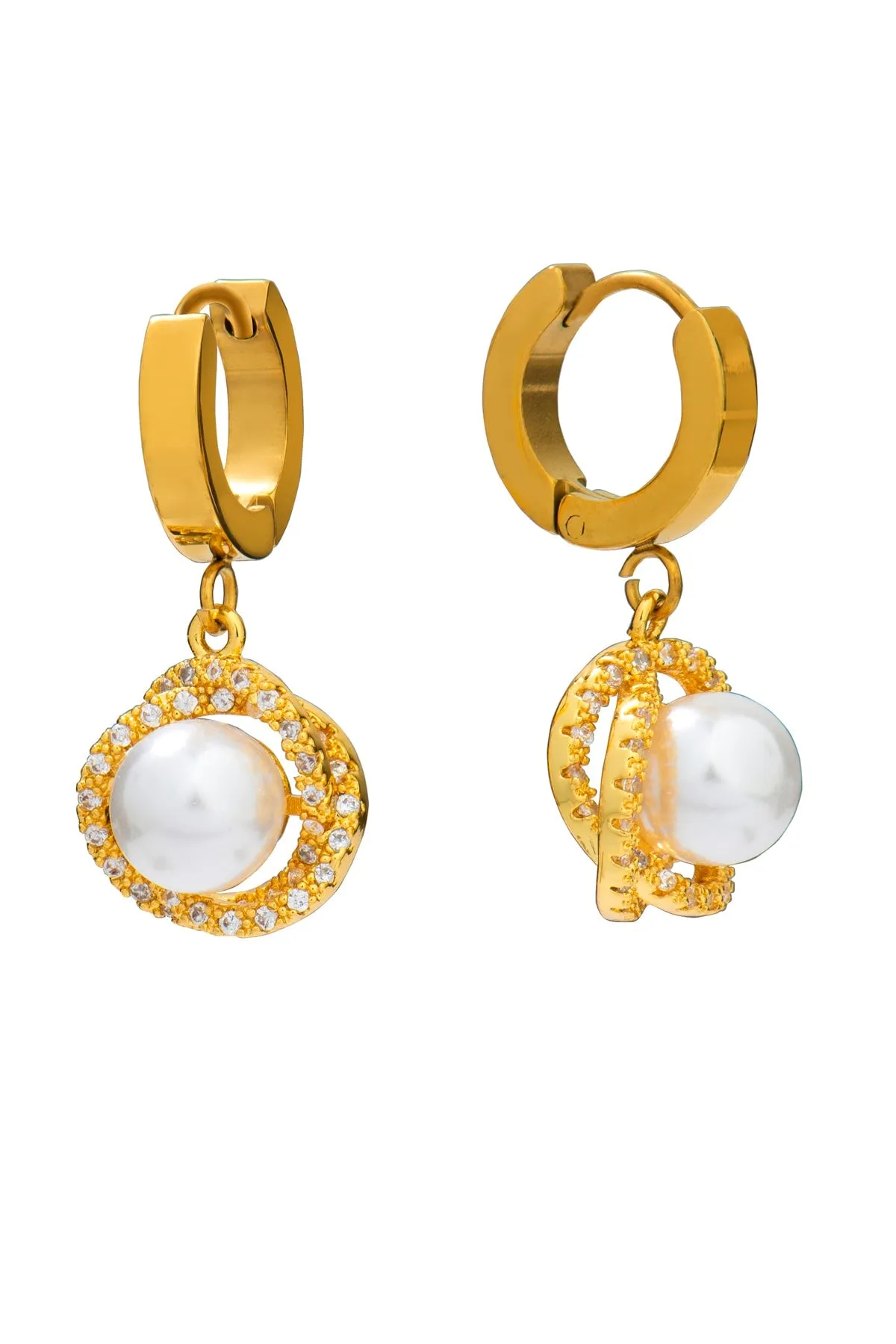 Daniela Faux Pearl Earrings