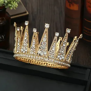 Diamond Crown Fashion Bridal Wedding Hair Jewelry