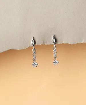 Elegant Silver Stud Earring