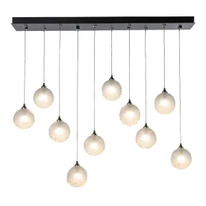 Fritz 45 in. 10 lights Linear Pendant Light with Long Height