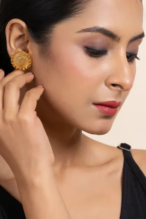 Gold Plated Guinea Coin Stud Earrings – Exquisite Jewelry for All Occasions