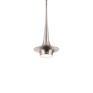 Hugo 10 in. LED Pendant Light Brushed Nickel finish