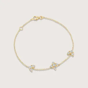 Judith Gold Bracelet White Diamonds