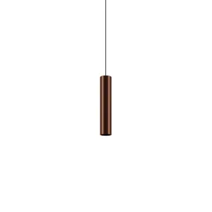 Outlet A-Tube pendant - Small - coppery bronze, None