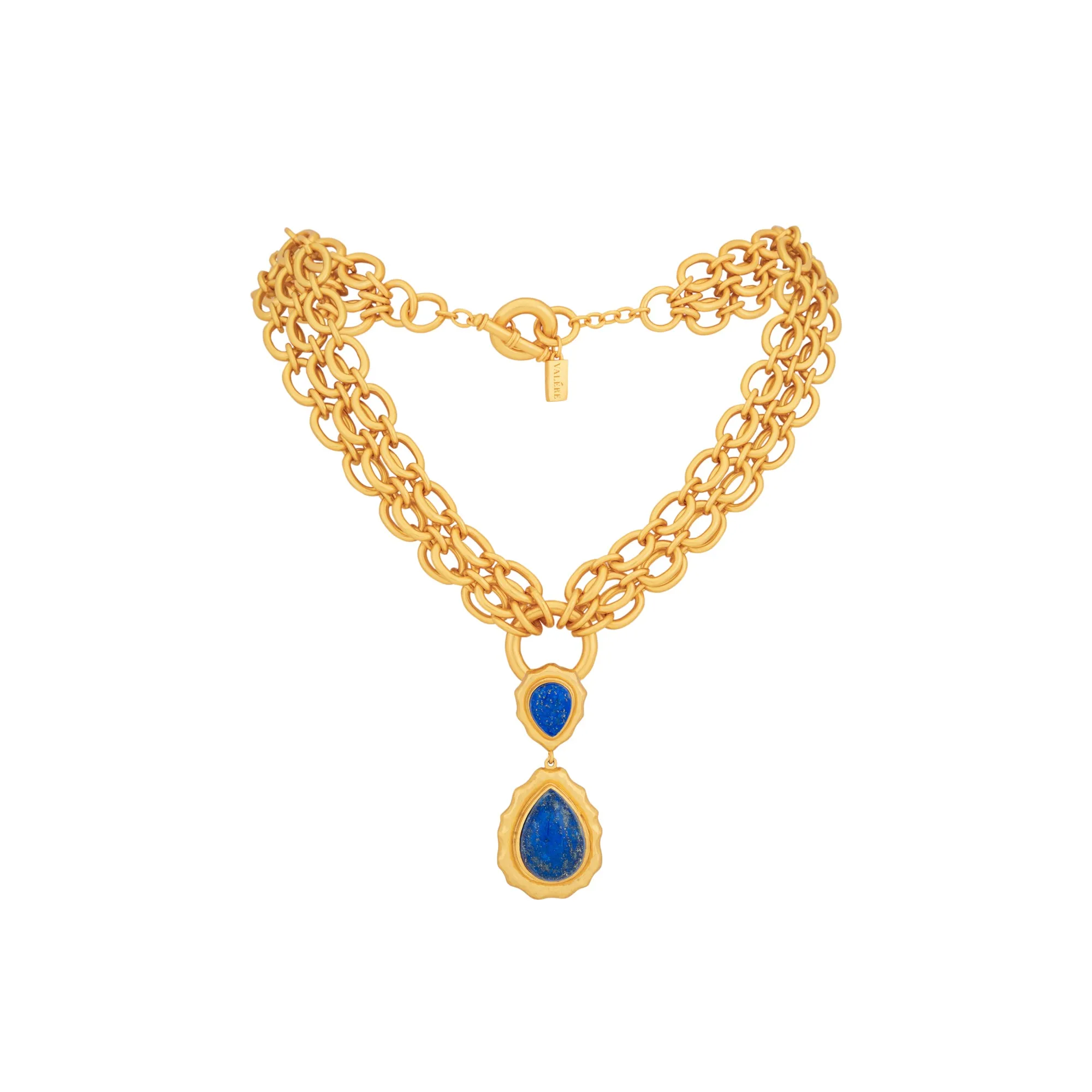 Paulina Necklace Lapis