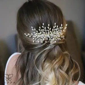 Pearl Hair Combs Bridal Head wear