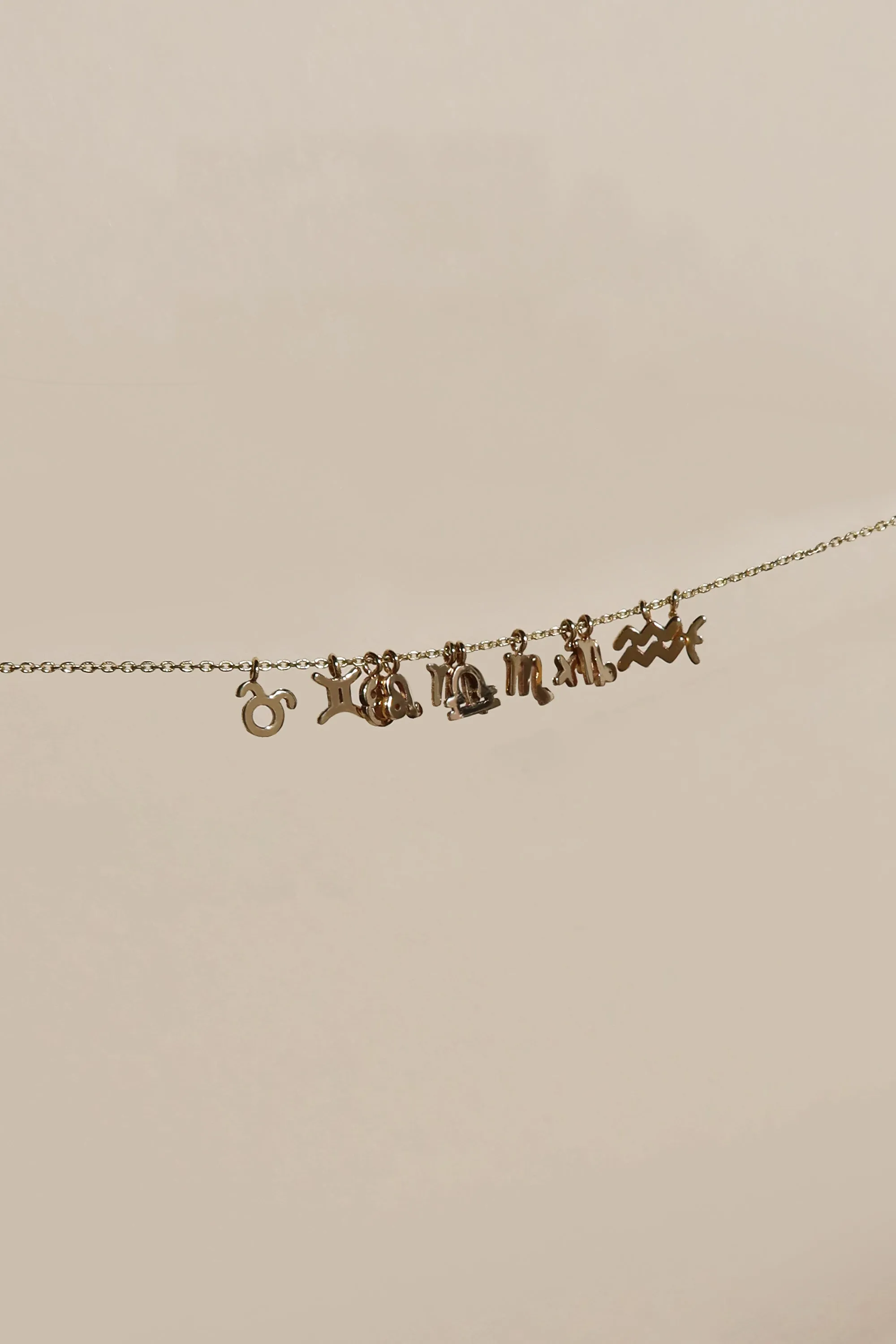 PETITE LIBRA ZODIAC  NECKLACE