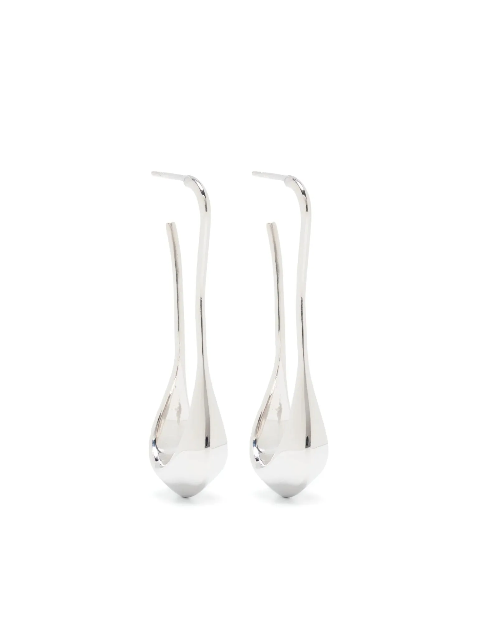 polished drop earrings