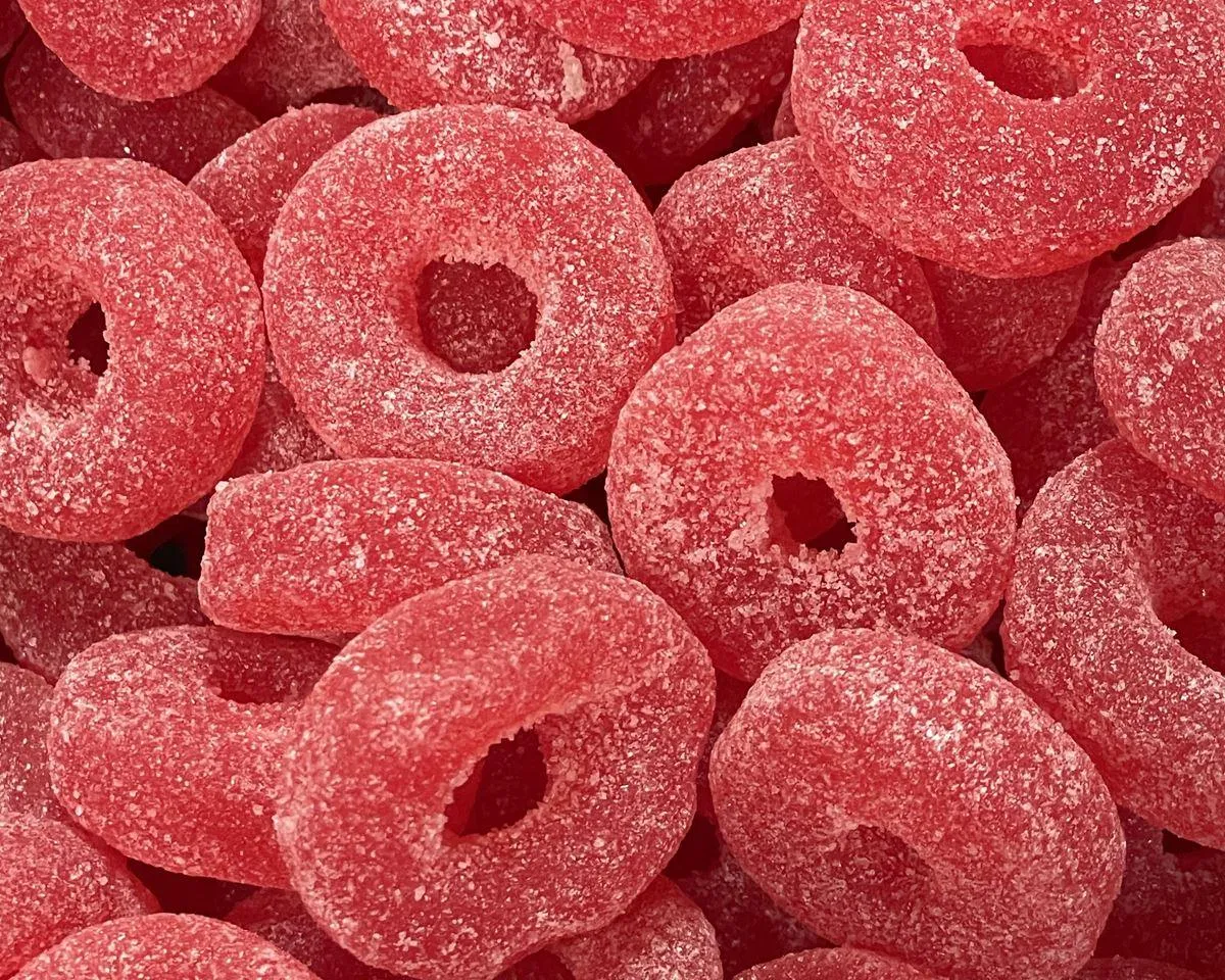 Red Cherry Jelly Rings