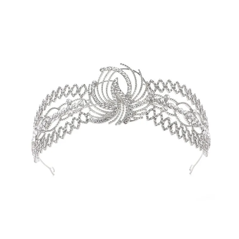 Rhinestone Crown Luxury Clothing Bridal Wedding Hair Jewelry