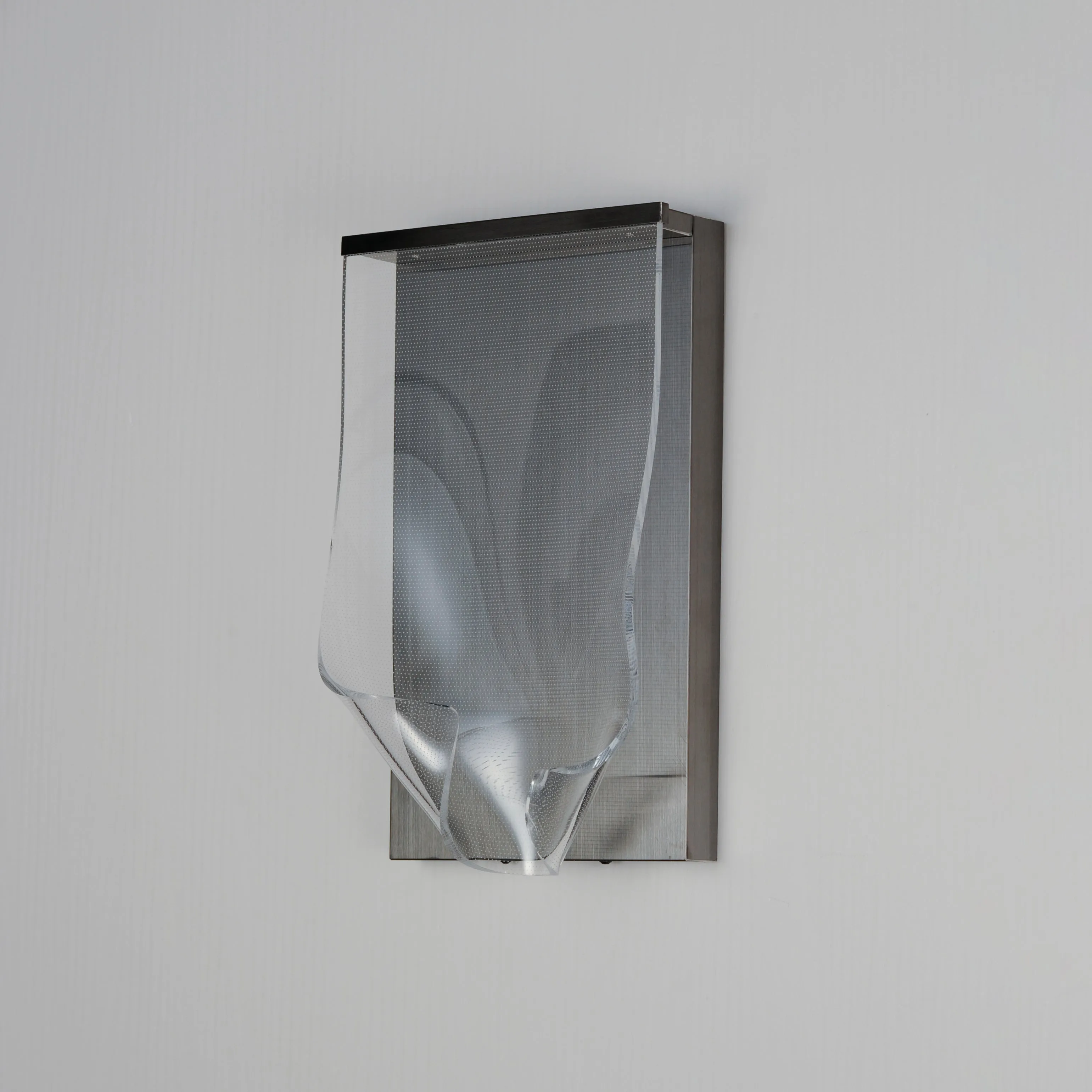 Rinkle LED Wall Sconce, 350 Lumens, 4.5W, 3000K, Polished Chrome, French Gold or Brushed Gunmetal