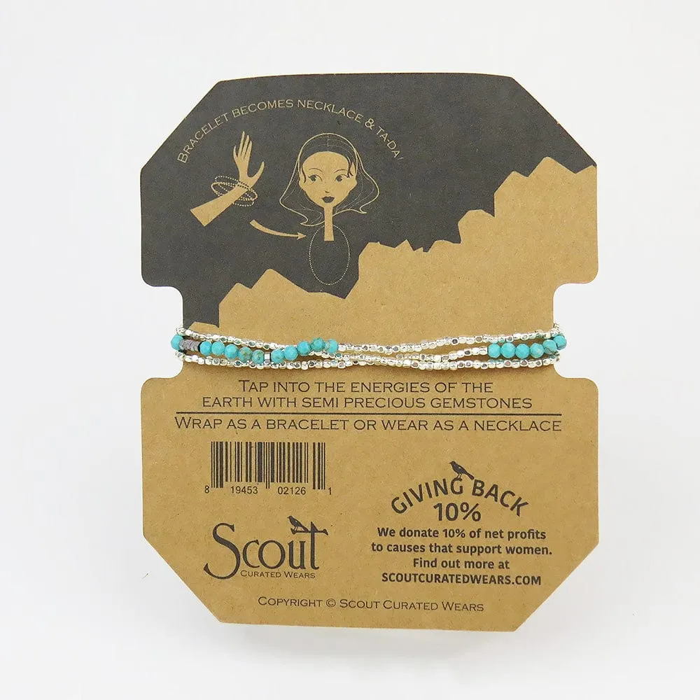 Scout Delicate Turquoise Wrap