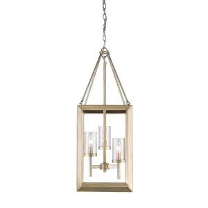 SMYTH 3 LIGHT PENDANT, WHITE GOLD