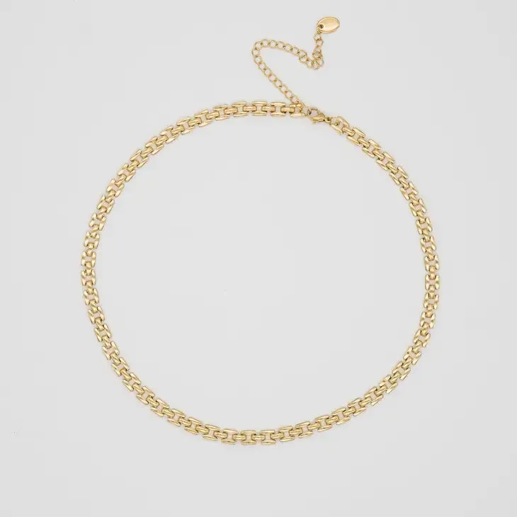 Squared Chain Necklace