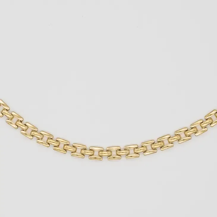 Squared Chain Necklace