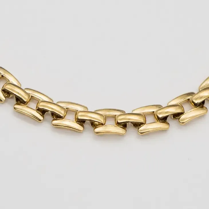 Squared Chain Necklace