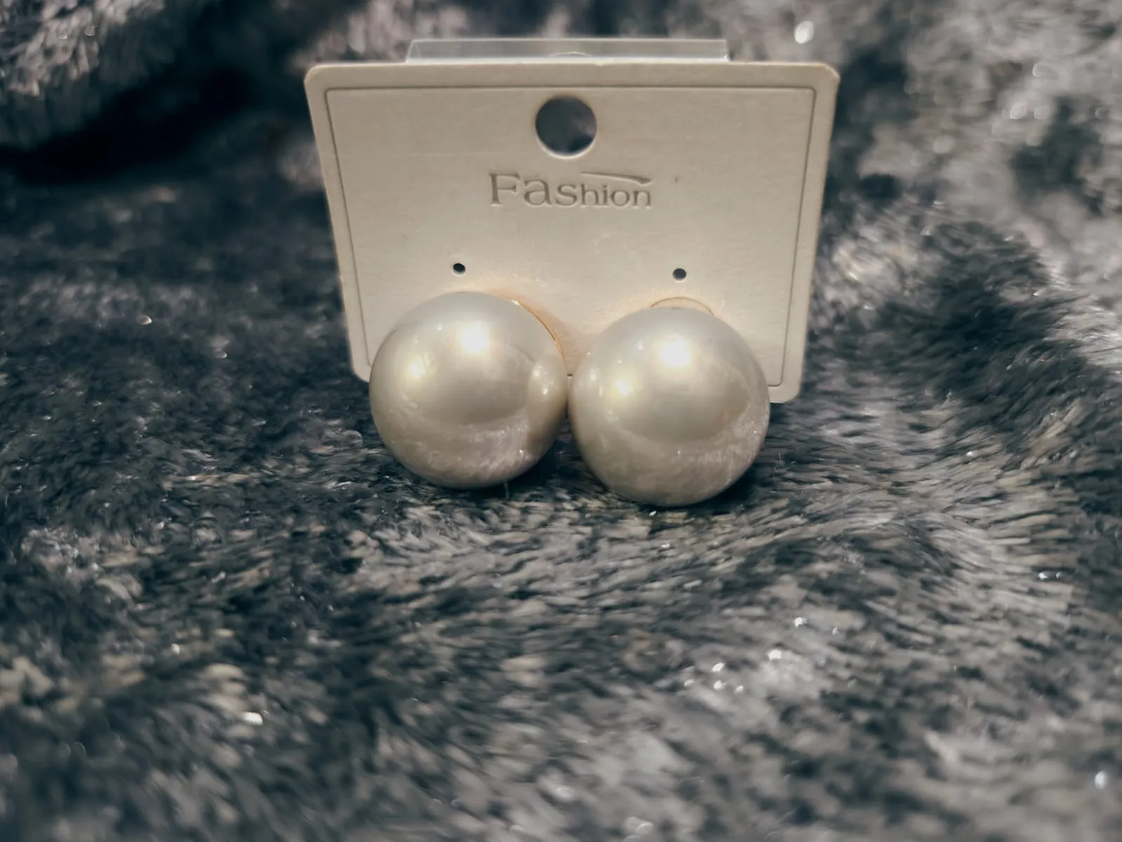 Statement Oversized Pearl Stud Earrings - Large Pearls for a Bold Look