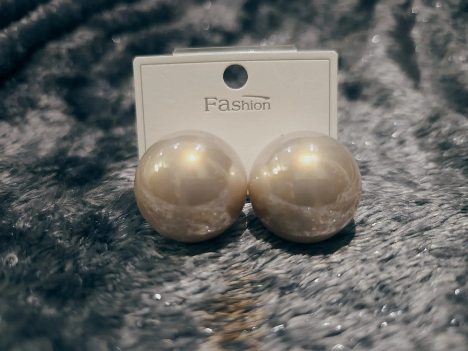 Statement Oversized Pearl Stud Earrings - Large Pearls for a Bold Look