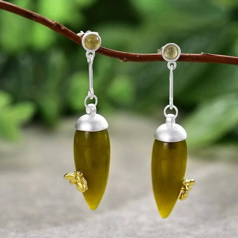 Vintage Elegant Drop Earrings