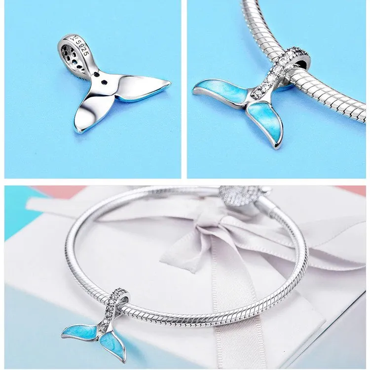 Whale Tail Charm